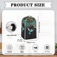 thumbnail image 6 of HELLHERO Food Processor Cover 1pc Dust Cover Polyester Fitted for Kitchen Home Multifunctional, Hummingbird with Mandala Ornament, 6 of 6