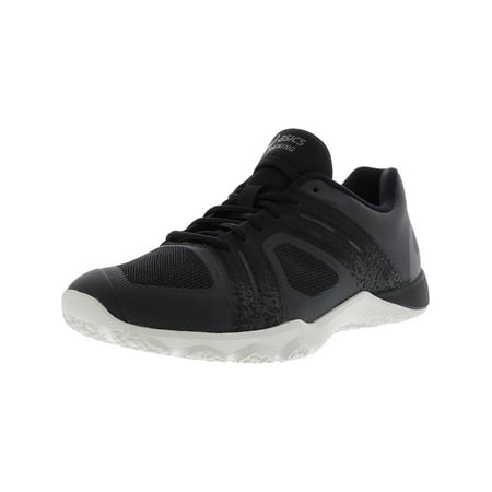Asics Women's Conviction X 2 Black / Carbon Flash Coral Ankle-High Cross Trainer Shoe -