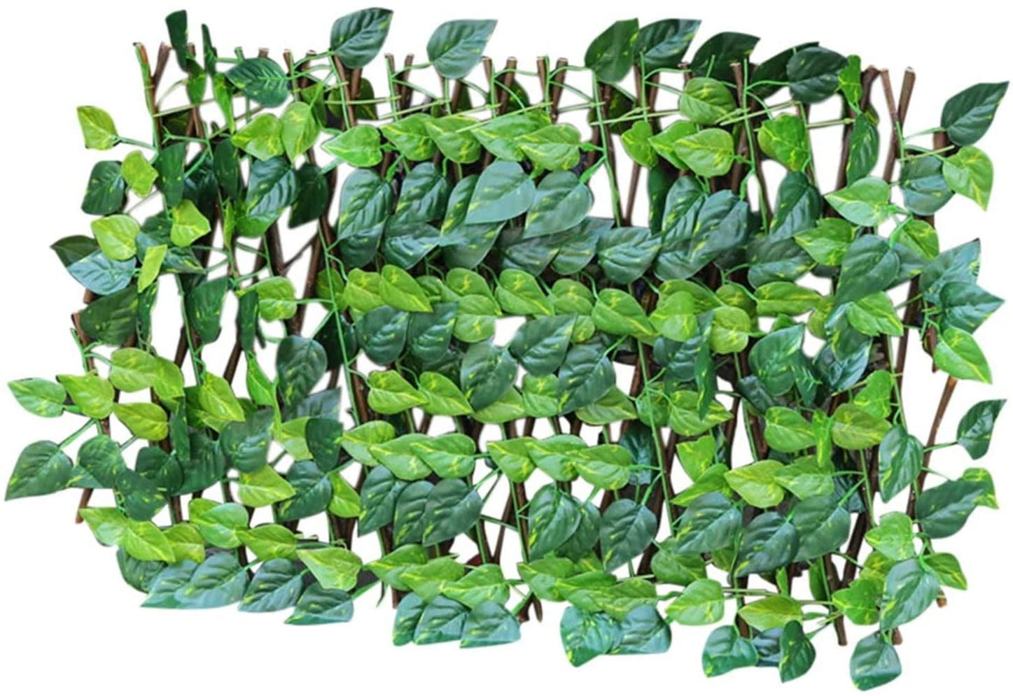 Eastjing Artificial Panels Topiary Hedge Plant,Retractable Fence