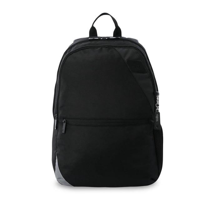 TOTTO Mochila Ergonómica Extra Grande Porta Laptop 15.4 con Bolsillo para Botella | Escuela - Oficin negro Extra Grande