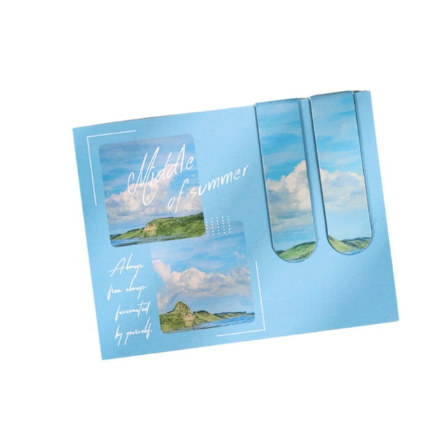 Less Than 5 Office&Craft&Stationery Bookmark Double Printing Four Seasons Grading Bookmark Marker Refrigerator Sticker Reading and Gift for Students Teachers and Reading Enthusiasts
