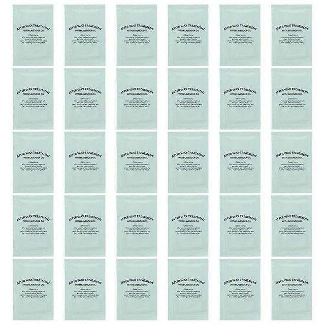 Wax Remover for Skin Cleanser with 30Pcs Post Wax Oil Wipes for Home Use