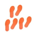 thumbnail image 1 of Footprints Marker, 3 Pairs Footprints Marker PVC Colorful Foot Shaped Training Pad Toy For Indoor Outdoor, 1 of 8