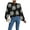 Black-flower, variant on Weardear Sweaters for Women Lantern Long Sleeve Mockneck Pullover Fall Knit Sweater Tops