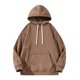 thumbnail image 2 of Sudaderas con capucha para hombre, moda informal, cómodas, lisas, holgadas, con capucha y bolsillo, blusa tipo pulóver para hombre, blusa de poliéster, 2 of 3