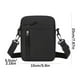 thumbnail image 3 of Bolso bandolera informal para hombre, impermeable, de nailon, ligero, para viajes, desplazamientos diarios, negocios, teléfono móvil, para uso diario. Cuenta con sistema H-Free Carry para artículos, 3 of 3