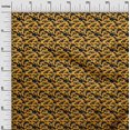 thumbnail image 2 of oneOone Cotton Jersey Gamboge Yellow Fabric Halloween Quilting Supplies Print Sewing Fabric By The Yard 58 Inch Wide, 2 of 4