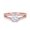 Rose, variant on Simulated Cubic Zirconia Size-5 Split Shank Halo Oval Wedding Engagement Ring 925 Sterling Silver