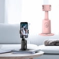 thumbnail image 3 of Gimbal Stabilizer Auto Face Tracking Phone Holder Desktop AI Automatic Tracking Gimbal Stand 360°Rotation White with RC, 3 of 5