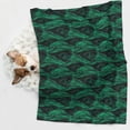 thumbnail image 6 of Pofeuu Mint Bird Feathers Print Puppy Blanket,Dog Blankets,Pet Blanket Cozy Cat Blankets for Indoor Cats, Fuzzy Pet Blanket for Kitten Doggy Dog Blankets-Medium, 6 of 8