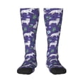 thumbnail image 2 of Picia Women Crew Soft Moisture-wicking Socks Cute Dog Pattern Design Cotton Socks, One Size fit All, 2 of 9