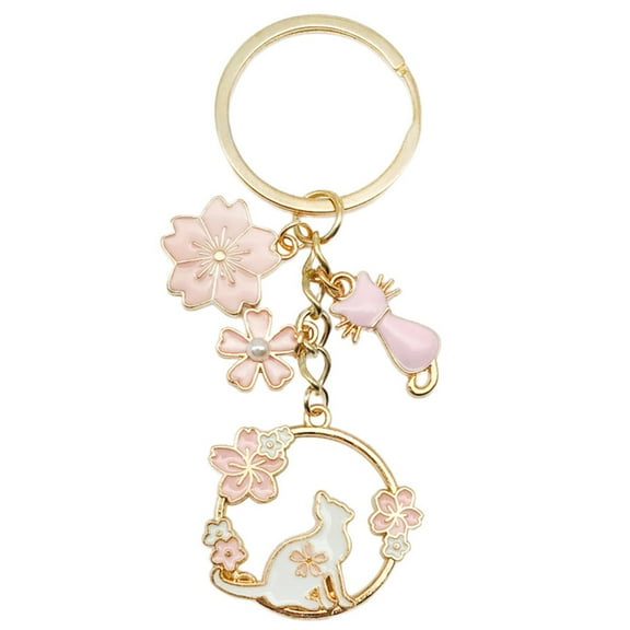 YIEMEEN Unique Cats Key Chain Pendant Accessory Unique Key Rings Charm for Keys or Phone