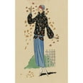 thumbnail image 2 of Anonymous 17x24 Gold Ornate Framed and Double Matted Museum Art Print Titled - Chu-Tsi-Fe. - on a Crepe Chinese Skirt (1923), 2 of 4