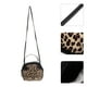 thumbnail image 4 of EeaseMX Bolso de mano pequeño y creativo de PU, redondo, informal, con estampado de leopardo y orejas de gato, para chicas y damas (marrón), 4 of 7