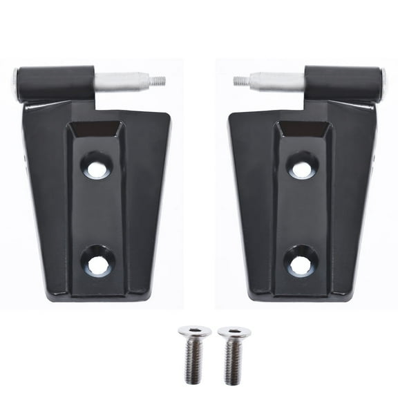 Car Door Hinges Black Fit for 2007-2017 Jeep Wrangler Unlimited JK 4 Doors 1 Pair