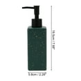 thumbnail image 4 of Unique Bargains 1 Pc Simple Square Soap Pump Dispenser for Laundry Rooms 350ml Black Green, 4 of 6