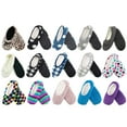 thumbnail image 2 of BambooMN Women's Colorful Cozy Non-Slip Home Slippers - Pink Hearts - One Size - 1 Pair, 2 of 2