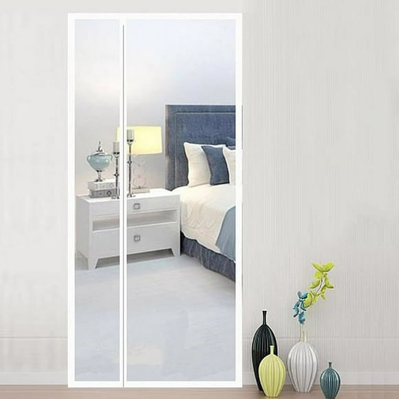 Magnetic Door Screen Custom Size Mosquito Net Curtain Fly Insect Automatic Closing Invisible Mesh For Kitchen indoor living room
