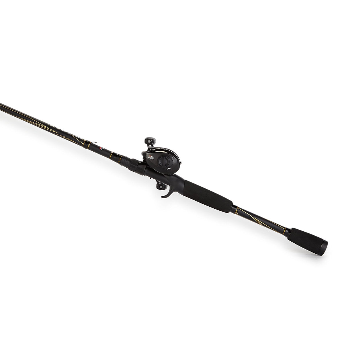 abu garcia black max bc 1365366 Low Profile Reel, 6.4: 1 Gear Ratio, 5 Bearings, 26