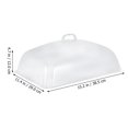 thumbnail image 3 of ColoMX 2pcs Cubiertas de alimentos transparentes Cubiertas protectoras de PVC Food Lids para el hogar Postre, 3 of 7