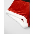 thumbnail image 6 of ZDHOOR Mens Xmas Costume Ball Santa Claus Boxer Briefs Velvet Elk Boxers Shorts Underwear Red-B L, 6 of 7