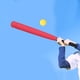 thumbnail image 1 of Juego de béisbol para niños perfecl con bate y pelota Rojo, 1 of 8