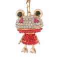 thumbnail image 3 of Crystal Frog Pendant Chain Fob Keychain Xmas Gift, 3 of 6