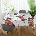 thumbnail image 6 of Ryvnso Cute Dog Jumping and Star Rectangle Table Cloth Tablecover Dinning Tablecloth 54"x72", 6 of 8