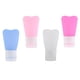 thumbnail image 5 of Botellas de viaje a prueba de silicona Sunnimix envases de viaje cosméticos champú Azul 38ml Botella vacía recargable, 5 of 7