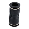 thumbnail image 1 of Aire negro neumático 4mm-16mm SOBREDOSIS Tubo de manguera Uno táctil Push en accesorios de gas recto Plástico Conectores rápidos accesorios, 1 of 5