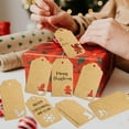 thumbnail image 6 of 140 Pieces Christmas Tags, Paper Lables Christmas Wrapping Tags Kraft Gift Decorations Tags with Twine Strings, 6 of 8