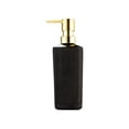 thumbnail image 3 of LEFXSMR Glass Soap Dispenser, Dish & Hand Soap Dispenser Bathroom, Liquid Storage Pump Bottle for Bathroom Kitchen, 11.8 Oz Gold, 3 of 8