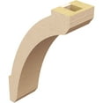 thumbnail image 5 of Ekena Millwork 3"W x 8"D x 12"H Lafayette Rough Cedar Woodgrain TimberThane Knee Brace, Primed, 5 of 6