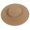 Khaki, variant on Costume Styling Hat Base with Woven Straw Construction, Plain Flat Top Wide Brim Form for Decoration Ideas
