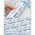 thumbnail image 3 of Shower Mat 16"x27", Extra Long Bathtub Mat Non Slip with Suction Cups, Bath Matts for Shower Floor/Inside Shower, Quick Dry, Easy Clean, 3 of 12