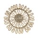 thumbnail image 2 of Mantel individual bohemio, mantel individual, cuencos, platos de encimera, rústico, hotel, bodas, fiestas 35cm, 2 of 9