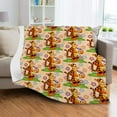thumbnail image 4 of Winnie the Pooh Blanket, Lightweight Ultra Soft Sofa Blanket Couch Sofa Bed Camping Travel for Birthday Gift, 4 of 10
