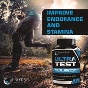Pristine Foods Testosterone Booster Supplement, 90 Capsules, Ultra Test