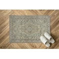 thumbnail image 4 of Turkish Rug, Bohemian Rug, Green Rug, Pattern Rug, Thin Rug, Cute Rug, Office Decor Rug, Easy to Clean Rugs, Antique Decor Rugs, Custom Rug, 1.7'x2.3' - 50x70 cm, 4 of 6