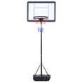 thumbnail image 2 of Topcobe Support de Panier de Basket-Ball Réglable en Hauteur avec Roues, 2 of 4
