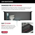 thumbnail image 3 of Delta 95A9031-T30S-GS Rivet 30" Drop In Single Basin Stainless Steel Kitchen Sink - PVD, 3 of 7