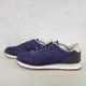 thumbnail image 1 of New Balance 501 Shoes Mens 12 Sneakers Blue Lace Up Suede Nylon Retro Design, 1 of 6