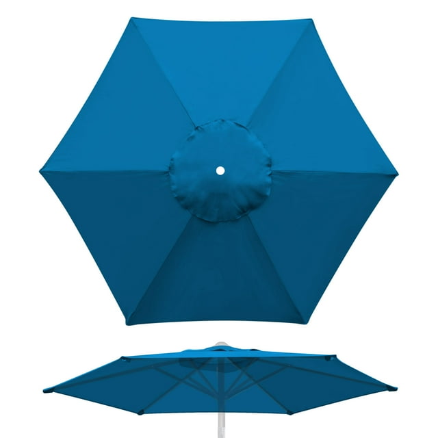 YardGrow 6.5ft Patio Umbrella Replacement Canopy 6 Ribs Umbrella Canopy