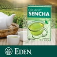 thumbnail image 4 of Eden Organic Sencha Green Tea, Japanese, Uji Cha, 16 Unbleached Manila Tea Bags/Box (12-Pack Case), 4 of 7