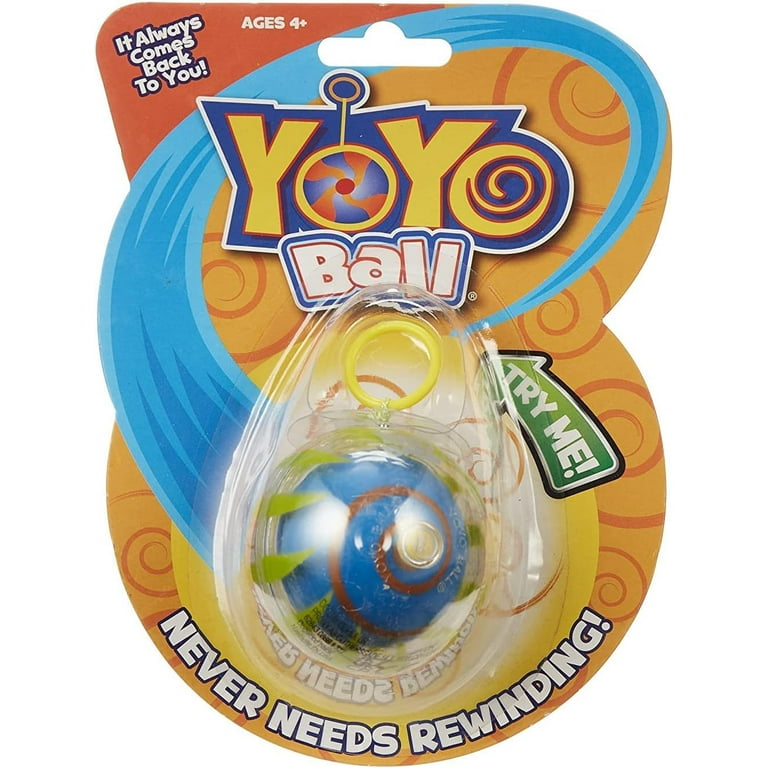 Big Time Toys Yoyo Ball Automatic Return Yoyo, Assorted Colors and Patterns, Never Needs rewinding, New Twist on Old Fun, Enhances Motor Skills and Big Time Toys Yoyo Ball Automatic Return Yoyo, Assorted Colors and Patterns, Never Needs rewinding, New Twist on Old Fun, Enhances Motor Skills and