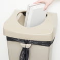 thumbnail image 3 of Tapa Abatible Cuadrada Rubbermaid Untouchable 23 gal Beige, 3 of 3