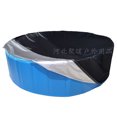 thumbnail image 2 of Cubierta impermeable para tanque, hecha de 420D para mantener limpio su tanque de agua, tina, piscina (para tanque ovalado de 50 galones), 2 of 5