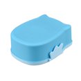 thumbnail image 4 of Oleegame 2PC Bathtub Drain Stopper Portable Lunch Container Box Storage Box Food Blue Owl Box Lunch Bag Blue, 4 of 4