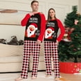 BULLPIANO Matching Family Christmas Pajama Set Print Christmas