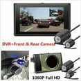 thumbnail image 4 of 140° Wide Angle Motorcycle DVR Motorbike Camcorder Video Recorder Dual Camera, 4 of 8